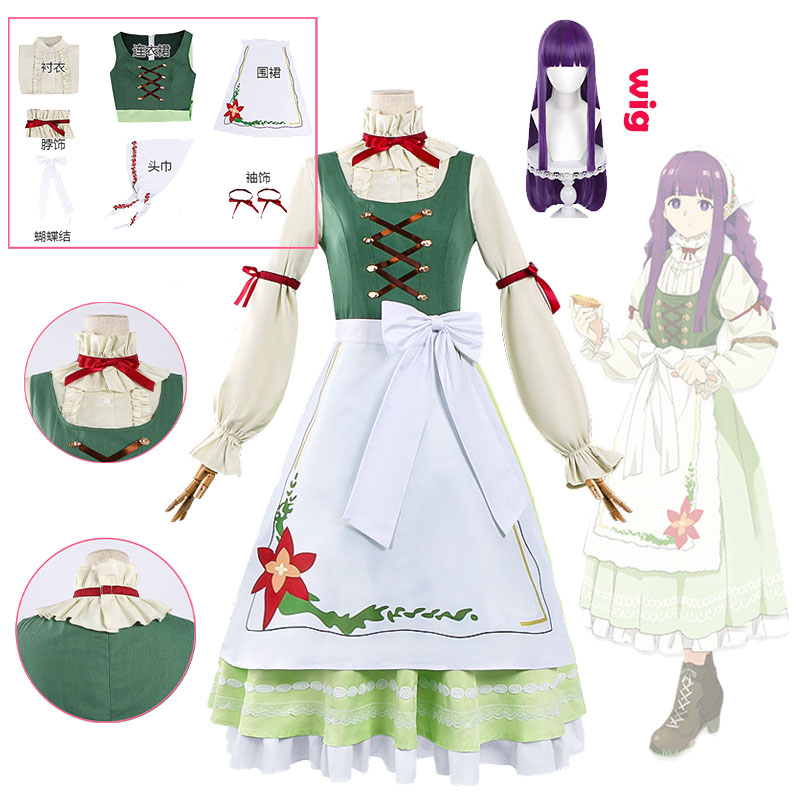 Frieren Cosplay Prop - Kostum Cosplay Anime Fern Karakter Anime