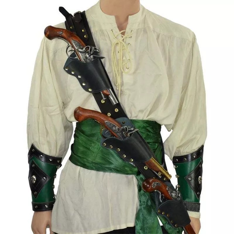 Cosplay Prop Bag - Aksesori Kostum Cosplay Kapten, Sarung Pistol