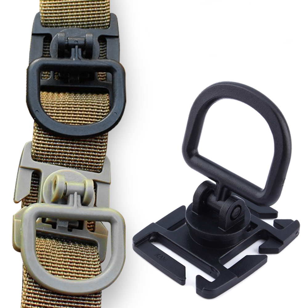 D Ring Strap - 4 buah 360 rotasi d-ring klip