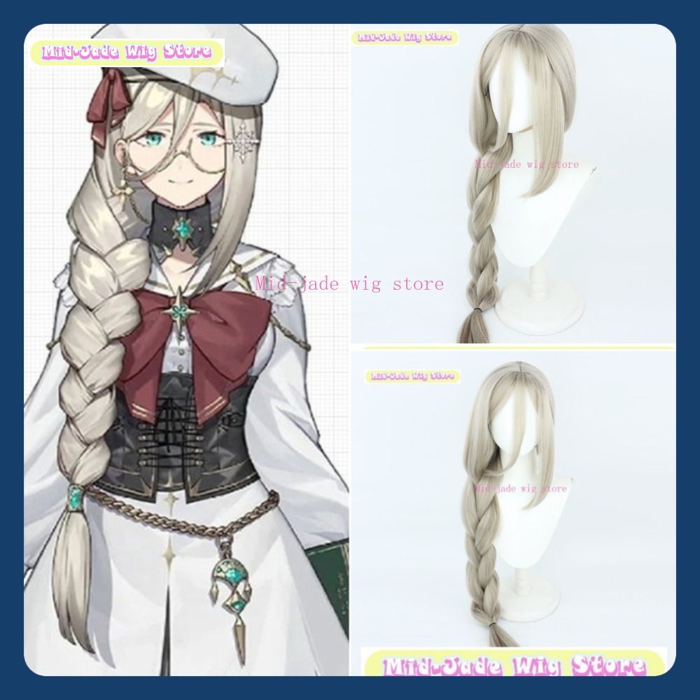 Prop En Cosplay - Wig Mid-Jed Toko Wig Cosplay Nijisanji