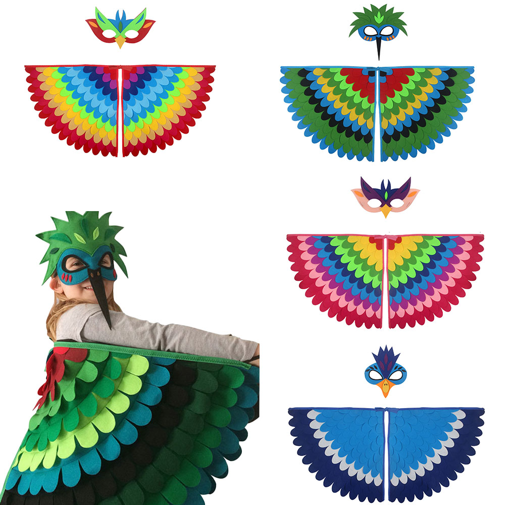 Cosplay Prop Patterns - Kostum Sayap Burung Hantu Lucu Pola