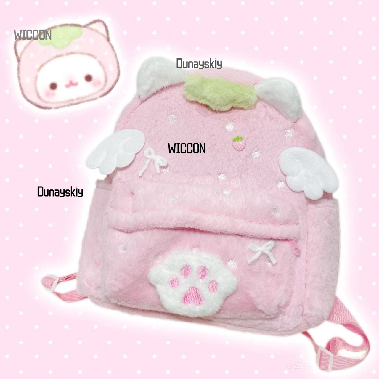 Jirai Kei Lolita Rabbit Ear St - Cosplay Prop Bag ulasan dan harga
