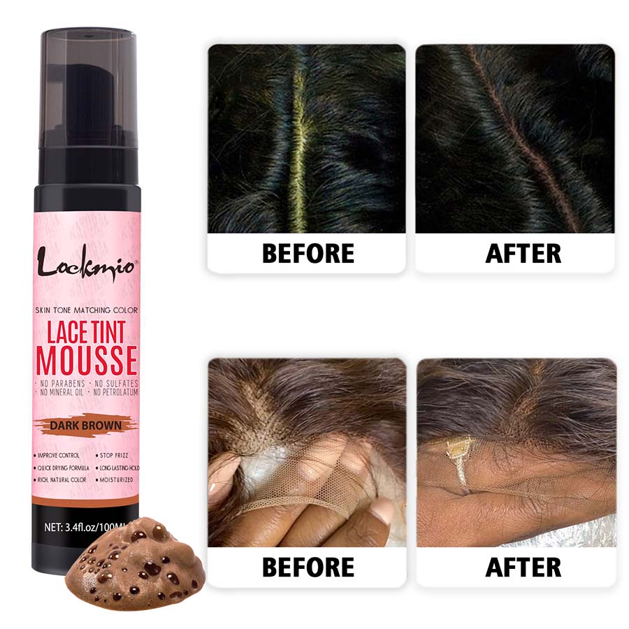 LOCKMIO 100ml Wig Tint Foam Mi - Hair Spray Color ulasan dan harga