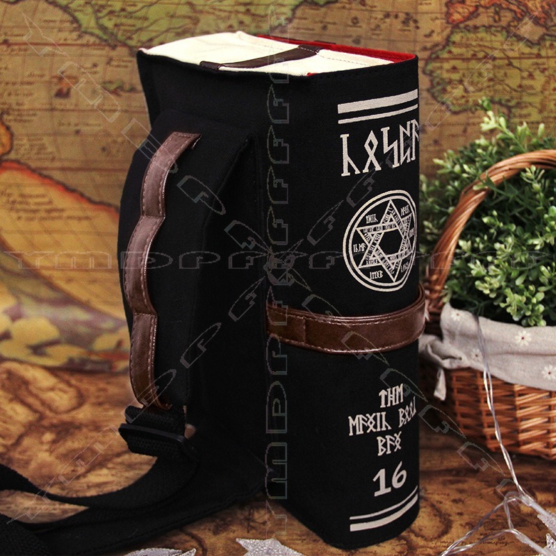 Tas Bahu Buku Ajaib Anime Tas  - Cosplay Prop Book ulasan dan harga