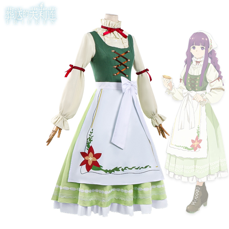 Kostum Cosplay Anime Fern Kara - Frieren Cosplay Prop ulasan dan harga