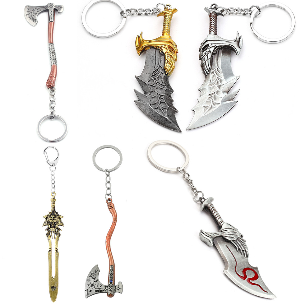 God of War 4 Kratos Gantungan  - Cosplay Prop Dagger ulasan dan harga