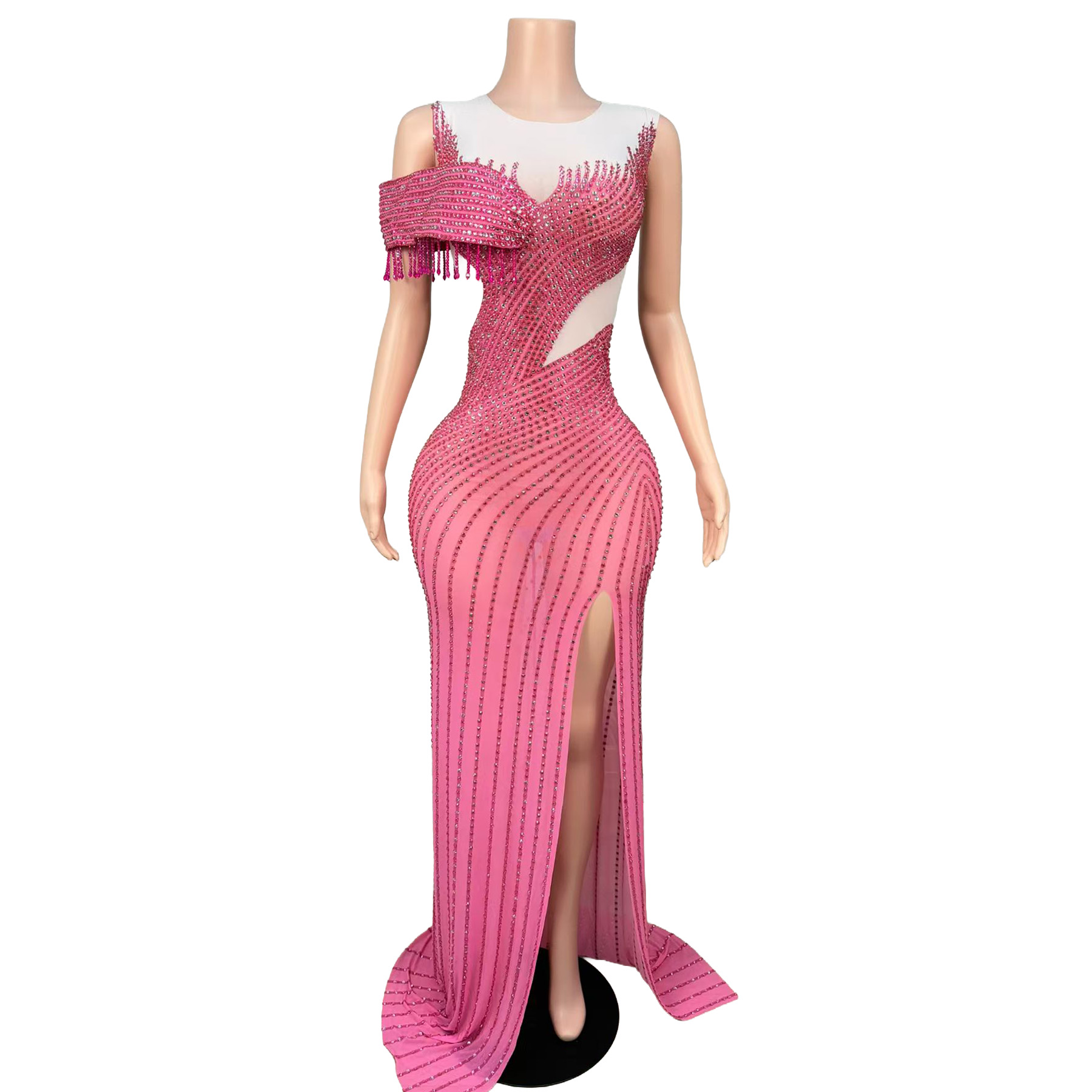 Gaun Malam Mulan Elegan Warna  - Briar Cosplay Prop ulasan dan harga