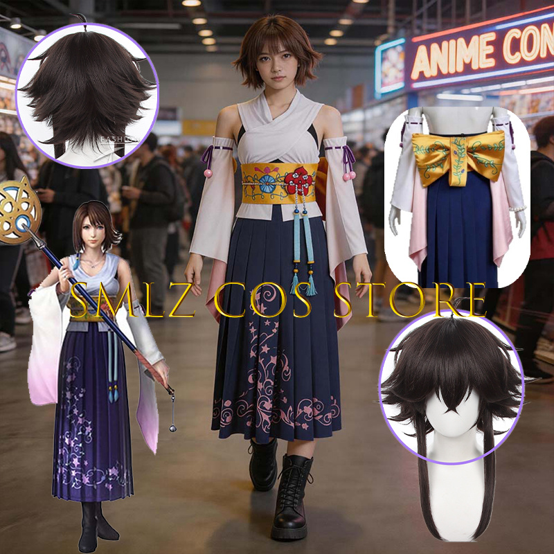 Smlz FFX Yuna Cosplay Anime FF - Cosplay Prop Making ulasan dan harga