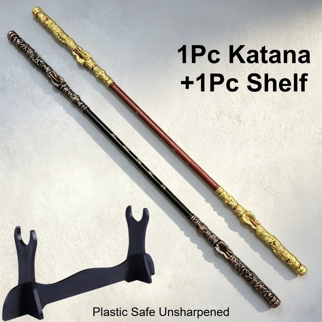 Tongkat Sun Wukong Black Myth  - Cosplay Prop Katana ulasan dan harga