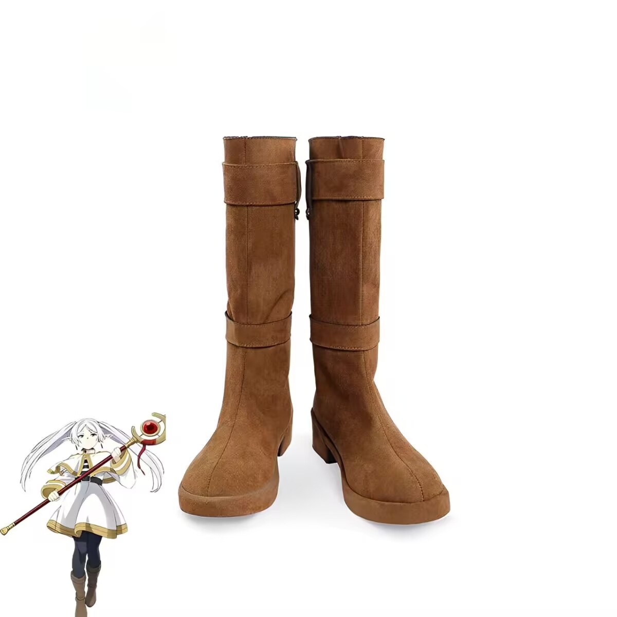 Sepatu Cosplay Sousou No Frier - Frieren Cosplay Prop ulasan dan harga