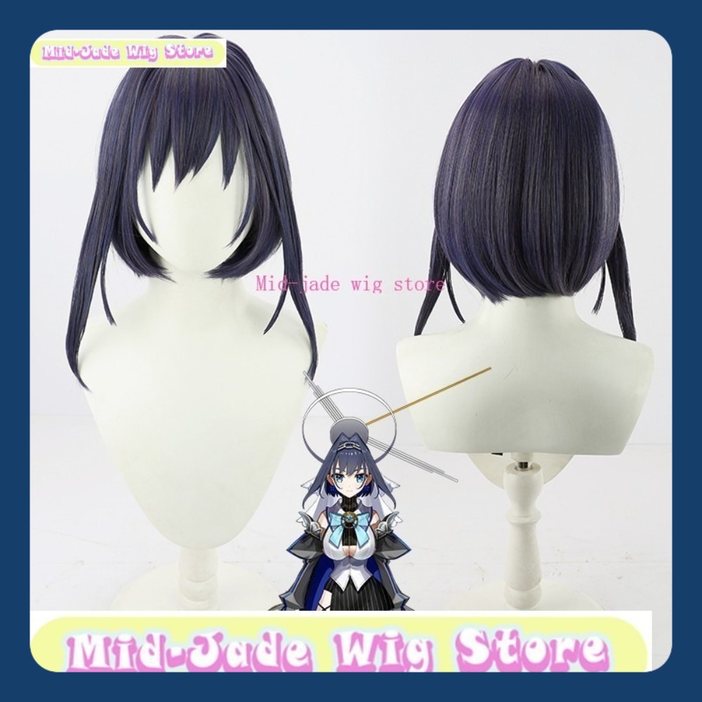 Wig Mid-Jed Toko Hololive EN O - Prop En Cosplay ulasan dan harga