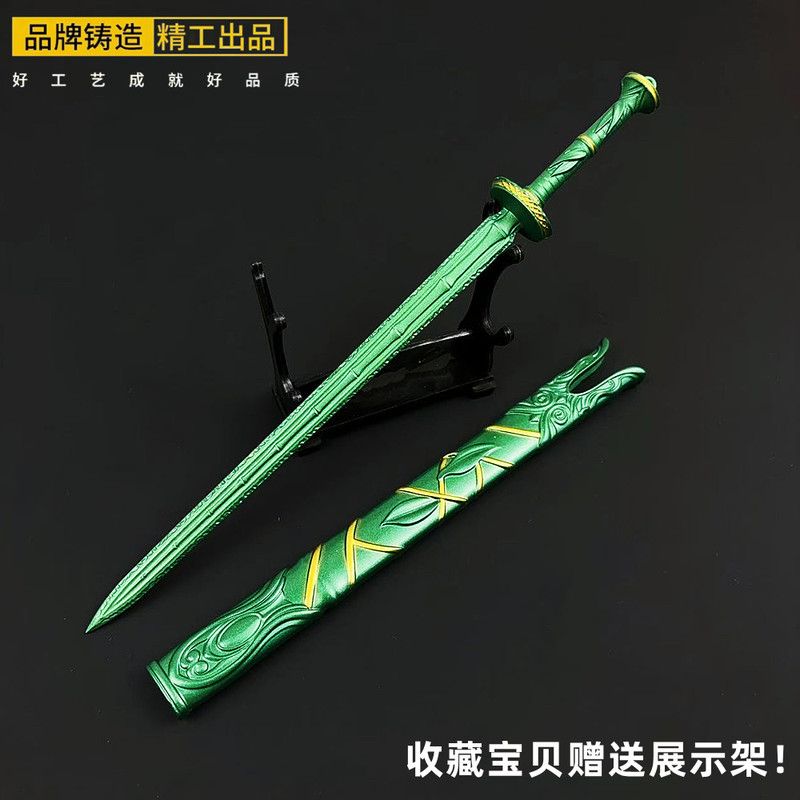 Ornamen Model Paduan Pedang Aw - Cosplay Prop Dagger ulasan dan harga