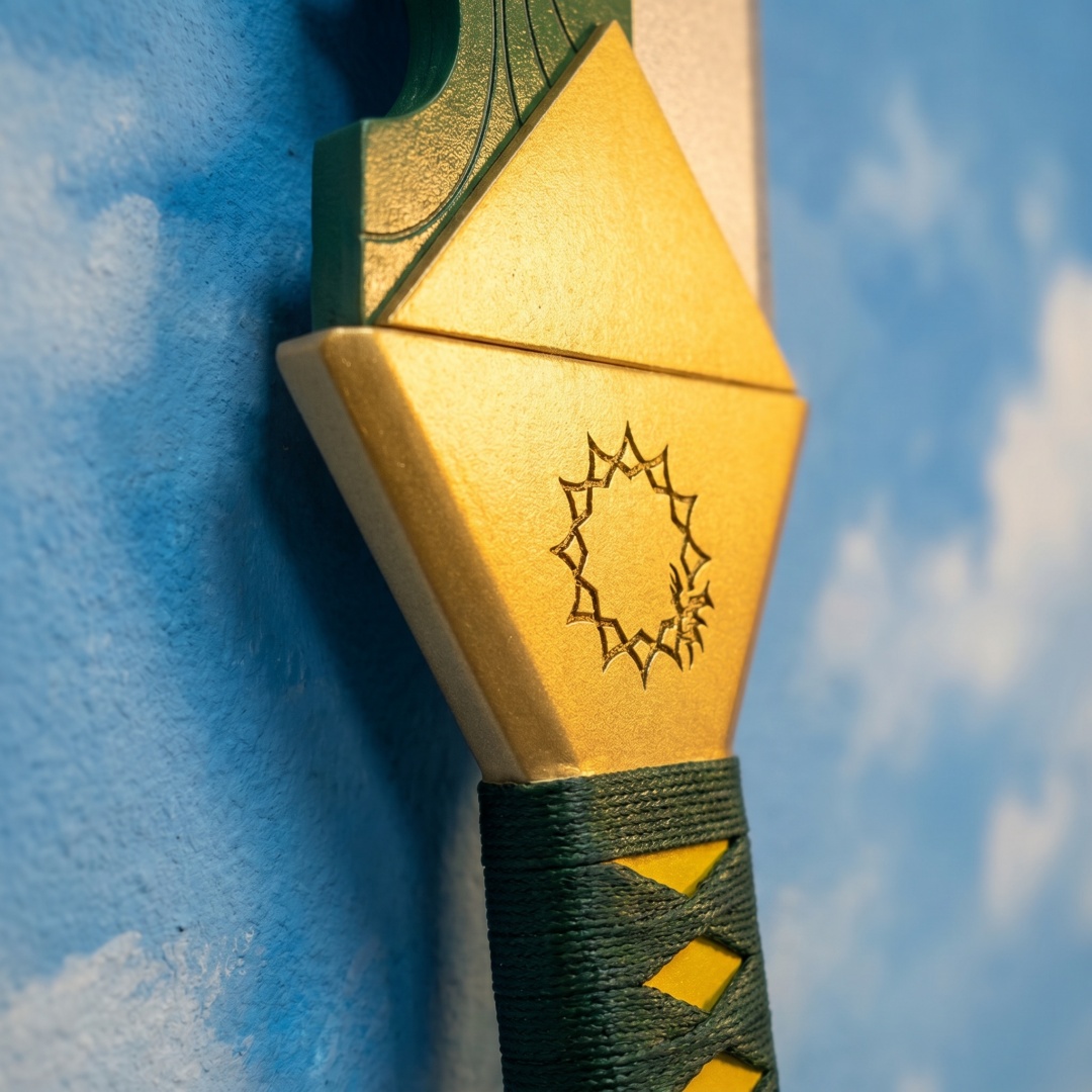 Pedang Katana Meliodas Tujuh D - Cosplay Prop Katana ulasan dan harga