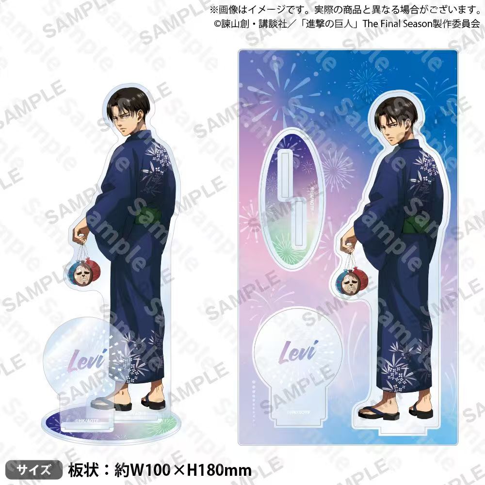 Figur Akrilik Levi dari Attack - Cosplay Prop Making ulasan dan harga