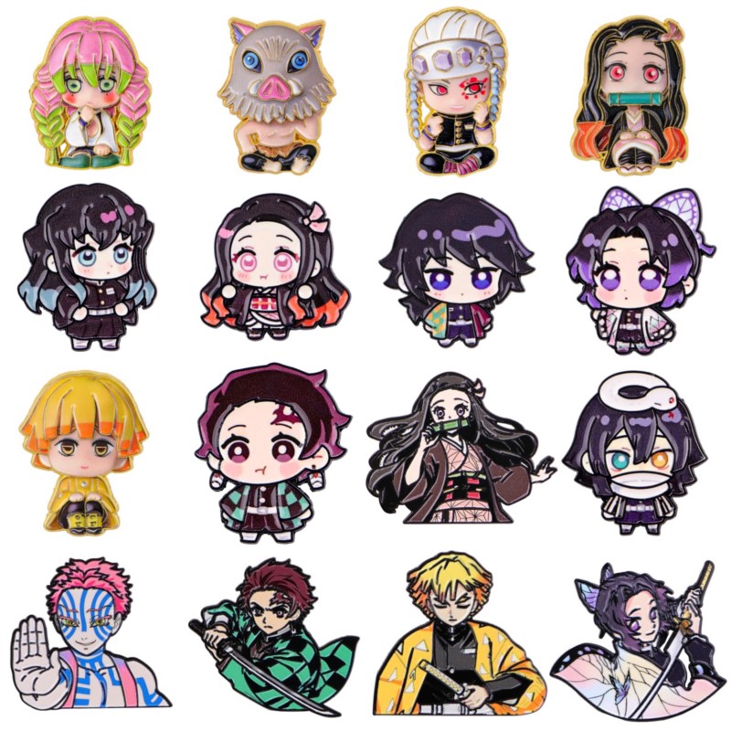 Pin Enamel Karakter Kartun Kim - Cosplay Prop Bag ulasan dan harga