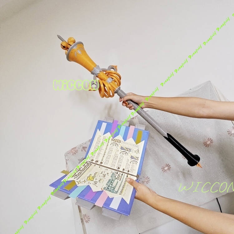 Zenless Zone Zero Lucia Cospla - Cosplay Prop Book ulasan dan harga