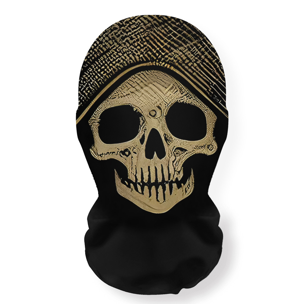Topeng Halloween Motif Tengkor - Cosplay Prop Patterns ulasan dan harga
