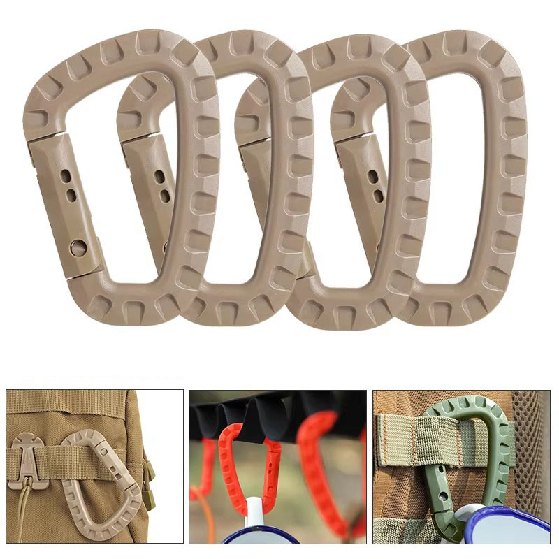 1/3/5 Buah Klip Karabiner Plas - D Ring Strap ulasan dan harga