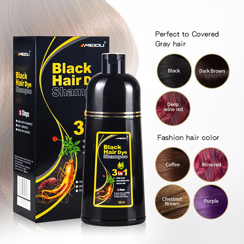 500Ml Sampo Pewarna Warna Ramb - Hair Spray Color ulasan dan harga
