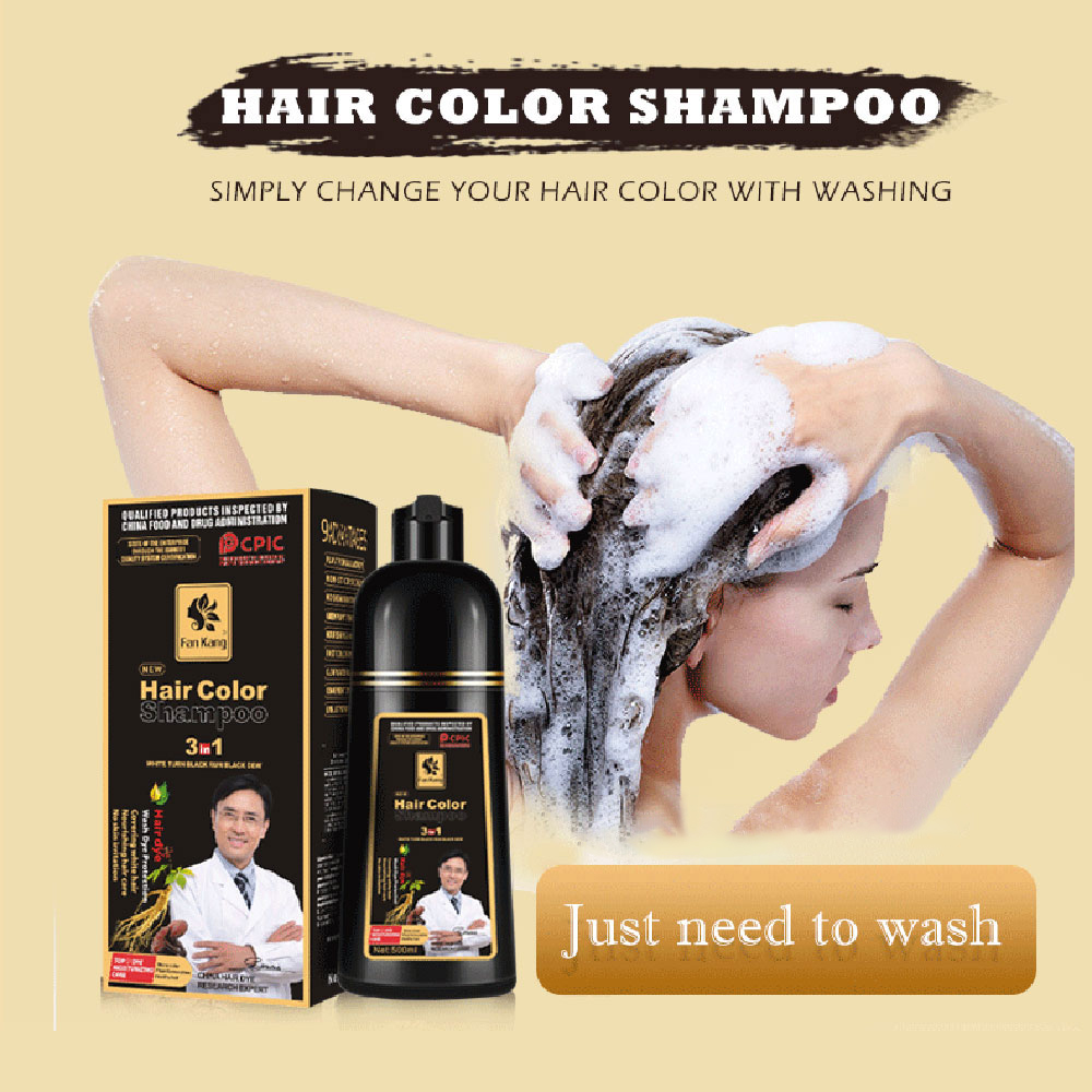 Sampo mewarnai instan 3 dalam  - Hair Spray Color ulasan dan harga