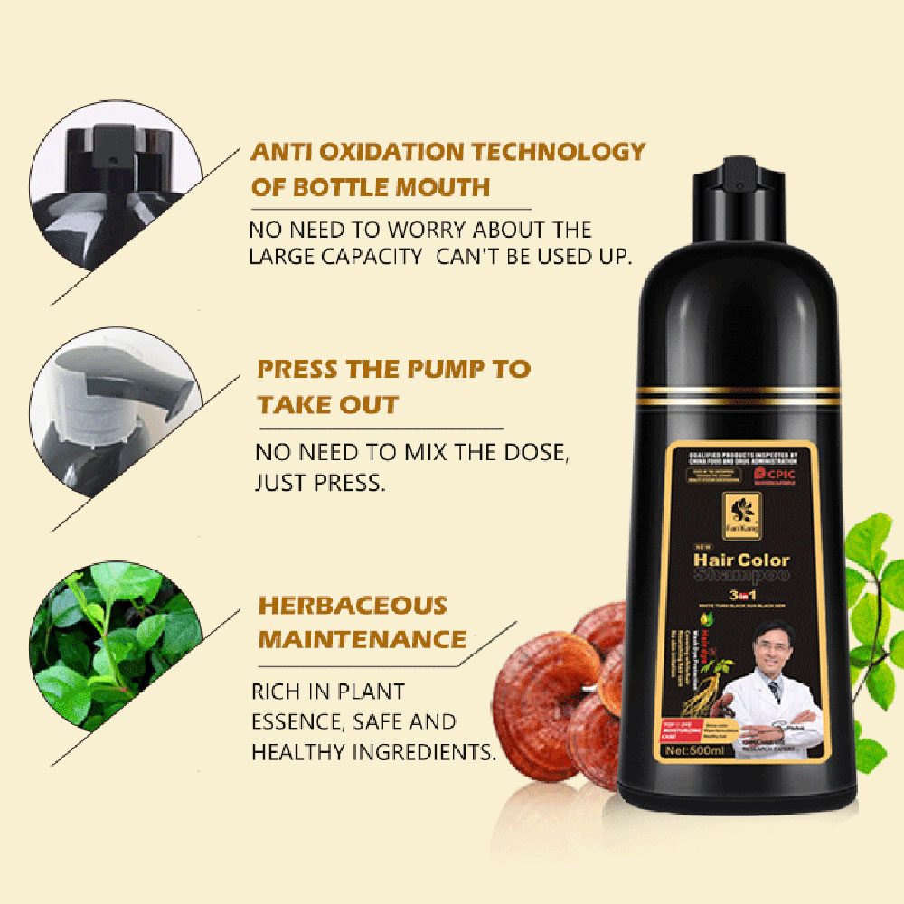 Sampo mewarnai instan 3 dalam  - Hair Spray Color ulasan dan harga