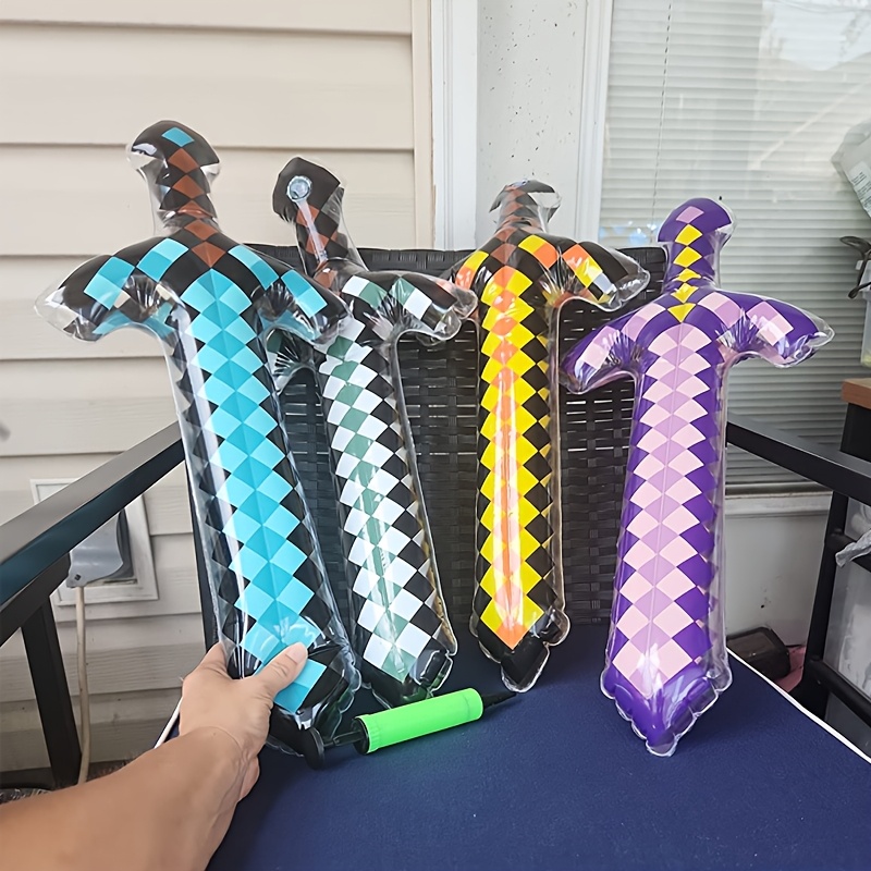 3 Buah Mainan Pedang Tiup Gaya - Cosplay Prop Dagger ulasan dan harga