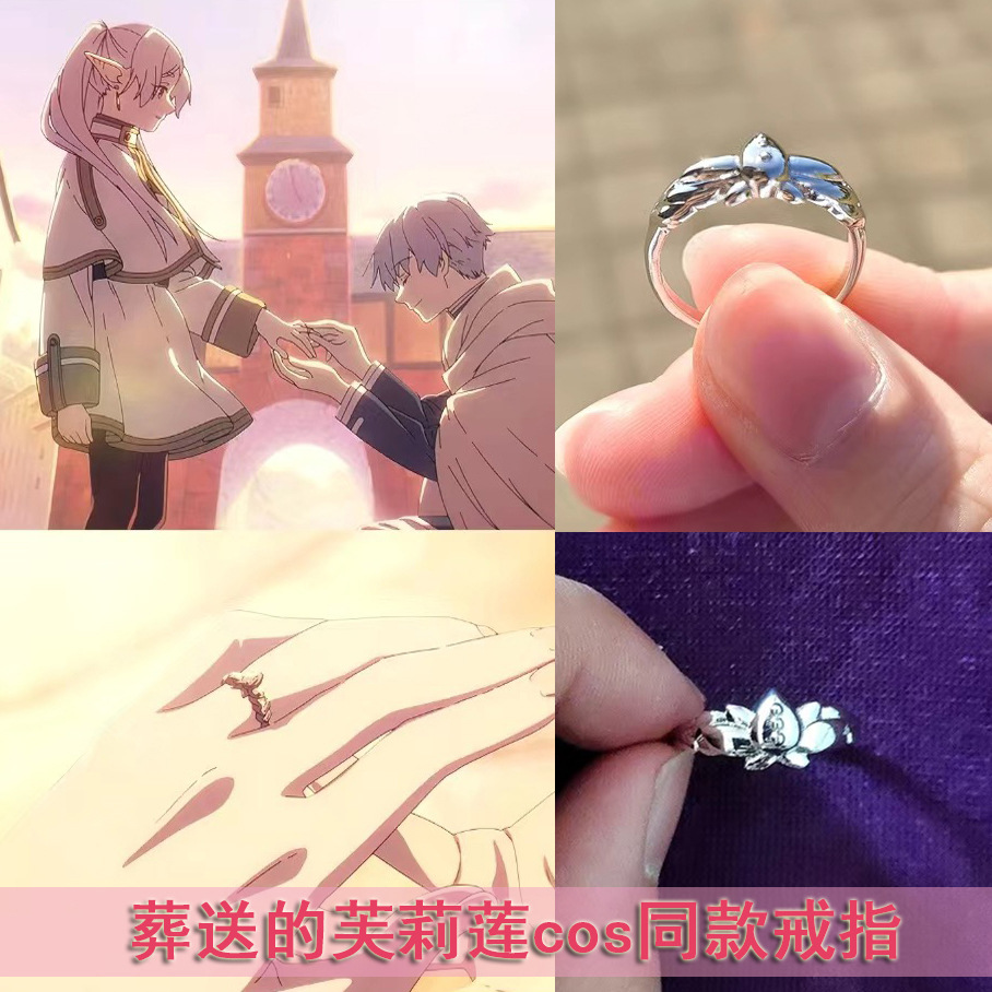 Cincin desain Aksesori Cosplay - Frieren Cosplay Prop ulasan dan harga