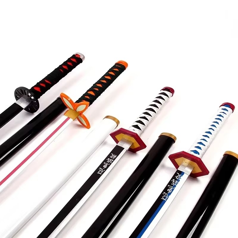 41in/104Cm Demon Slayer Katana - Cosplay Prop Katana ulasan dan harga