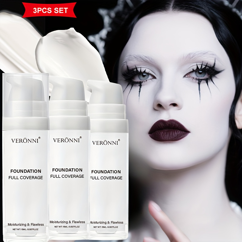 Riasan Alas Bedak Cair Putih M - Cosplay Prop Primer ulasan dan harga