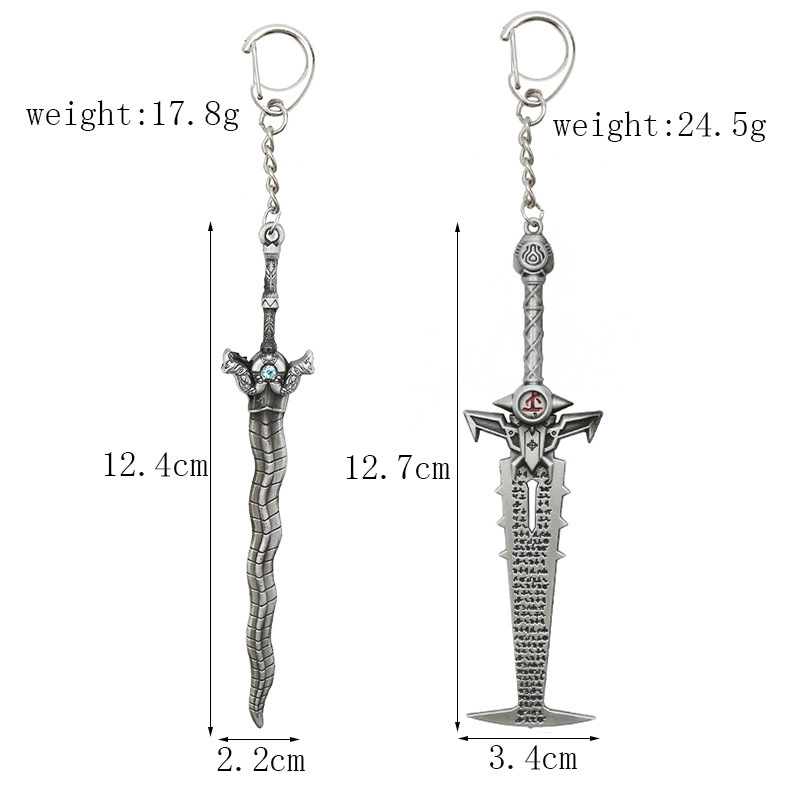 Gantungan Kunci Pisau Wadah Ab - Cosplay Prop Dagger ulasan dan harga