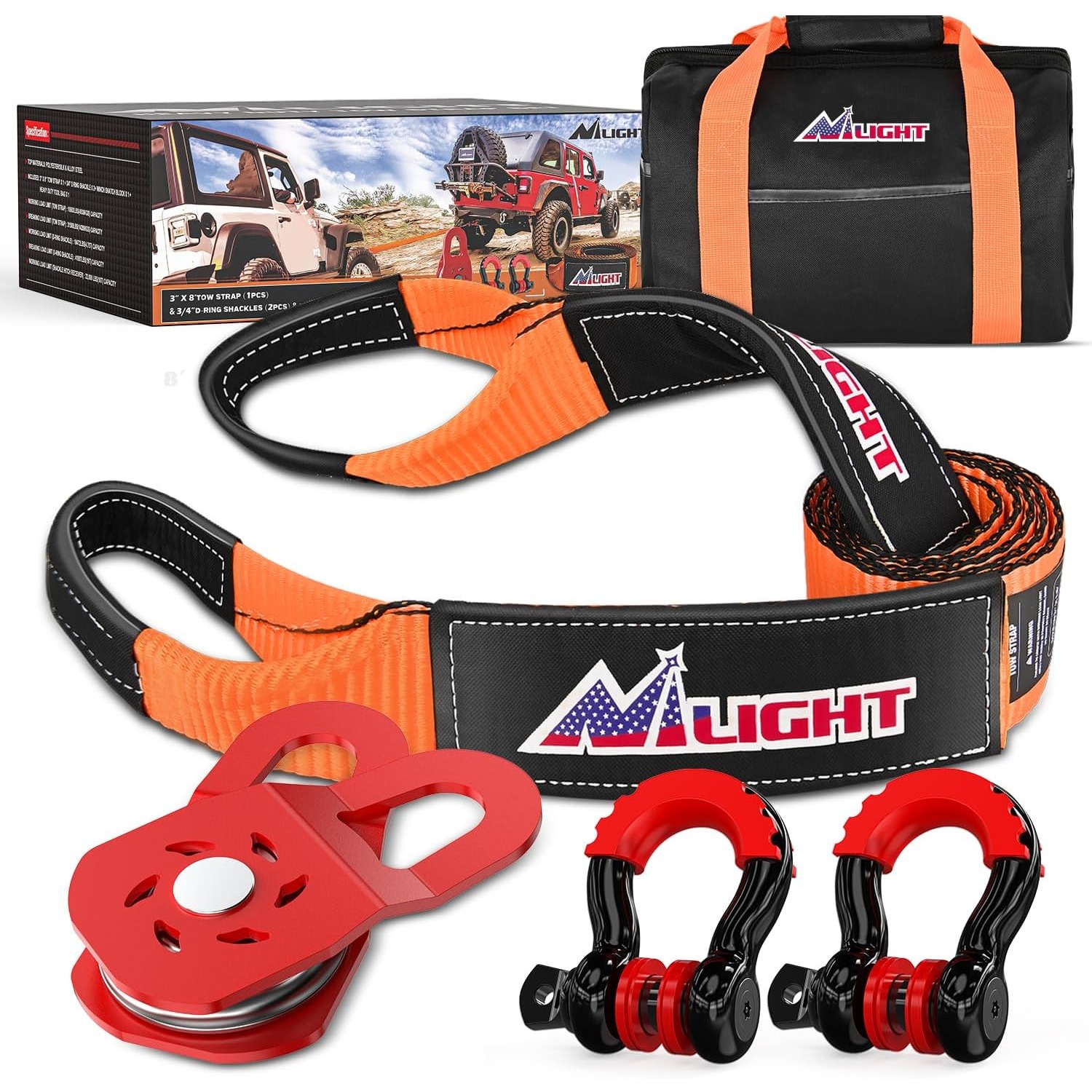Perlengkapan Pemulihan Offroad - D Ring Strap ulasan dan harga