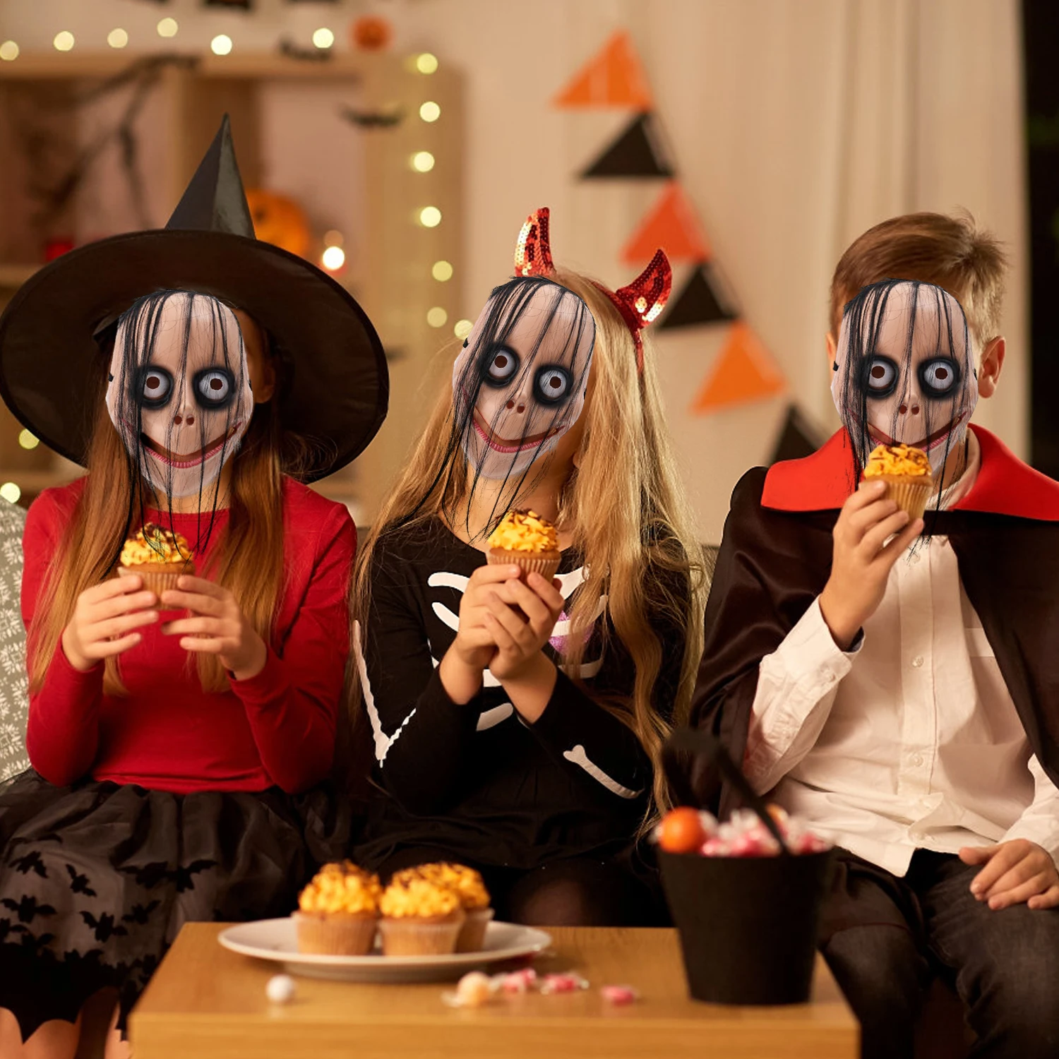 Topeng Badut Jahat Halloween Y - Briar Cosplay Prop ulasan dan harga